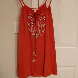 Forever 21 Embroidered Top